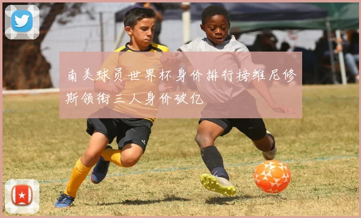 南美球员世界杯身价排行榜维尼修斯领衔三人身价破亿